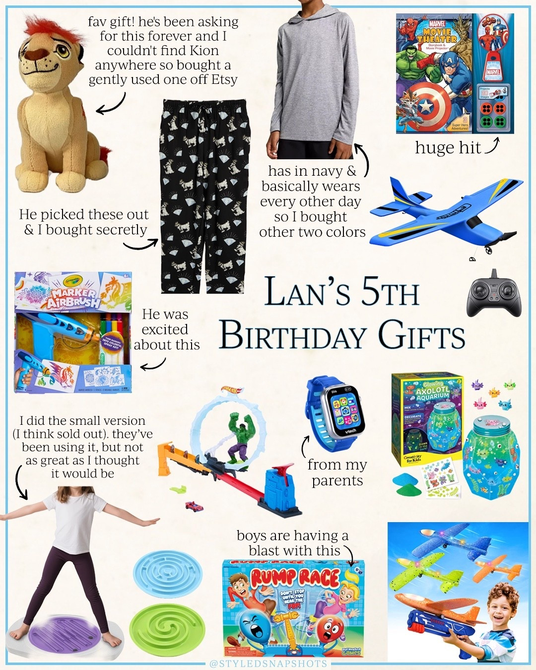 Landon’s 5th birthday gifts 🎁 

boys gift guide

#LTKKids