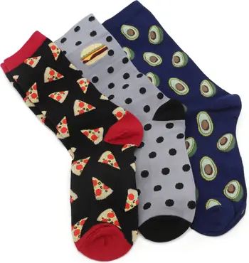 Cufflinks, Inc. Foodie Assorted 3-Pack Crew Sock Gift Box | Nordstrom | Nordstrom