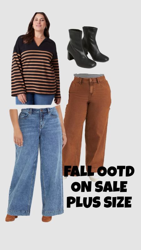 plus size fall outfit of the day 🍂 everything from Lane Bryant, on sale! 

Boots comes in wide width*

___________________

plus size, plus size outfit, plus size fashion, curvy style, curvy fashion, size 20, size 18, size 16, size 3x size 2x size 4x, casual, Ootd, outfit of the day, date night, date night outfit, lingerie, date night lingerie, fall outfit, fall style, casual date night, casual fall outfit, shacket, plaid, neutral, casual chic, every day Ootd, fashion Plus Size Winter Outfit 30 days of Plus Size Outfits day 24 wearing Forever 21, dress and winter style, Sheertex, combat boots, size 18, size 20, joggers and sweater casual style Casual date night outfit, dinner outfit, ootd. Lingerie, plus size lingerie, lace bodysuit, fall, fall outfit, fall style, wide leg, fall shoes, fall dresses, family pictures, jeans, 

#LTKsalealert #LTKmidsize #LTKplussize