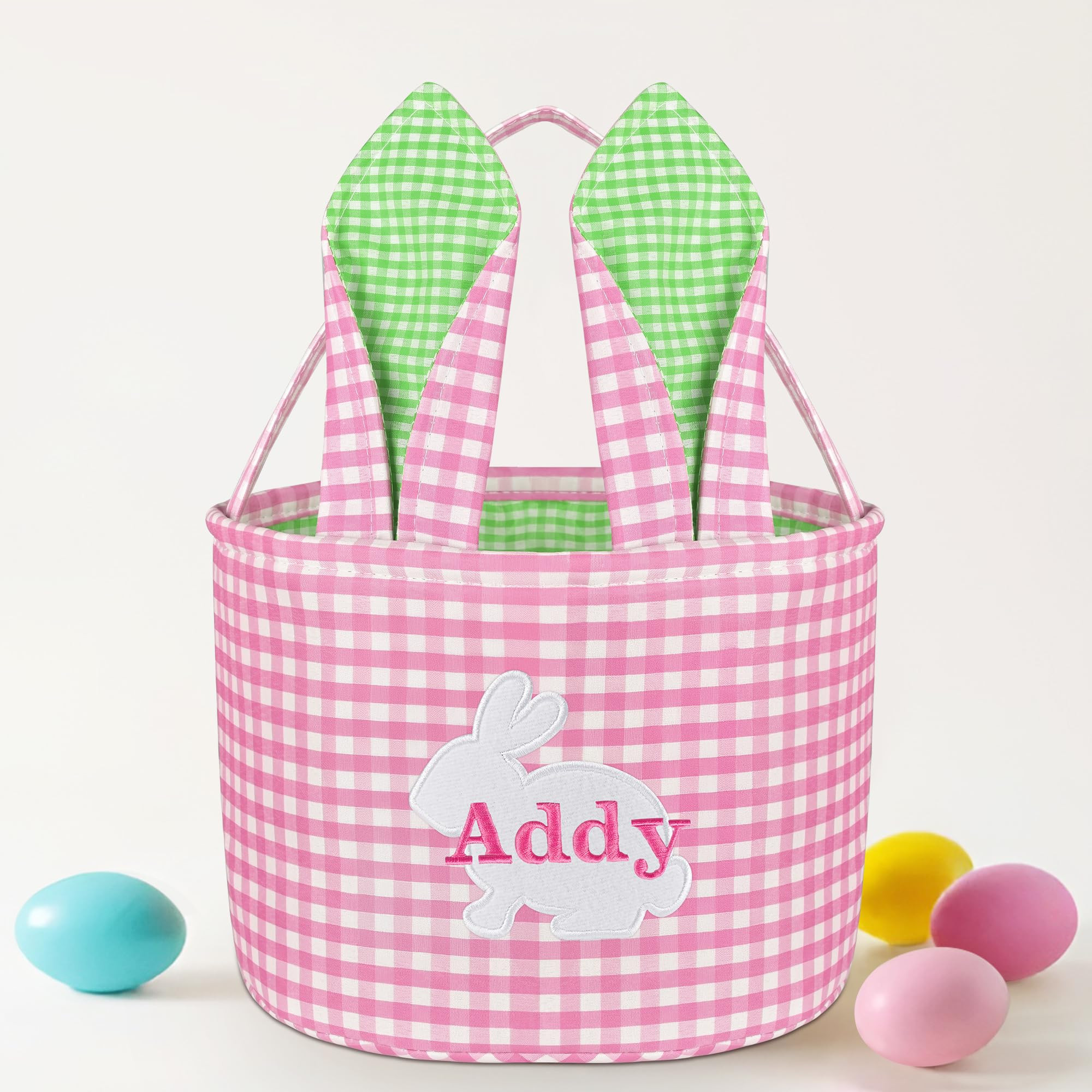 Easter Basket for Kids, Zmoicky Easter Bunny Basket, Personalized Easter Baskets, Easter Basket w... | Amazon (US)