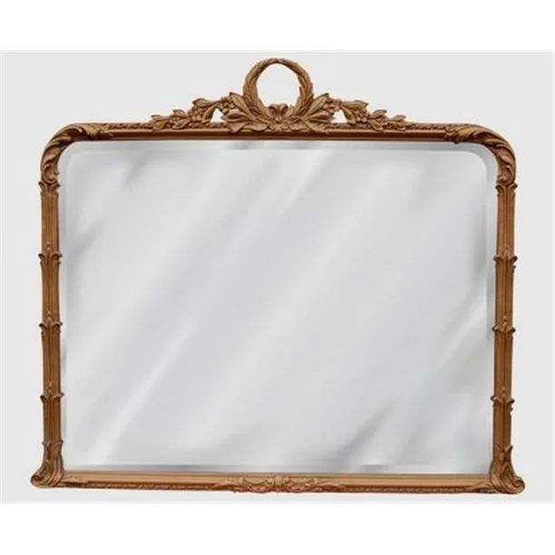 Hickory Manor 8234AG Classical Buffet Antique Gold Decorative Mirror - Walmart.com | Walmart (US)
