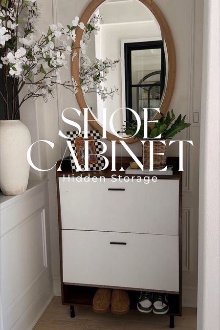 Home Depot Spring Black Friday Finds!! Shop one of the best sales of the year. I love this shoe cabinet and how it’s both beautiful and functional. #ad 

#LTKhome