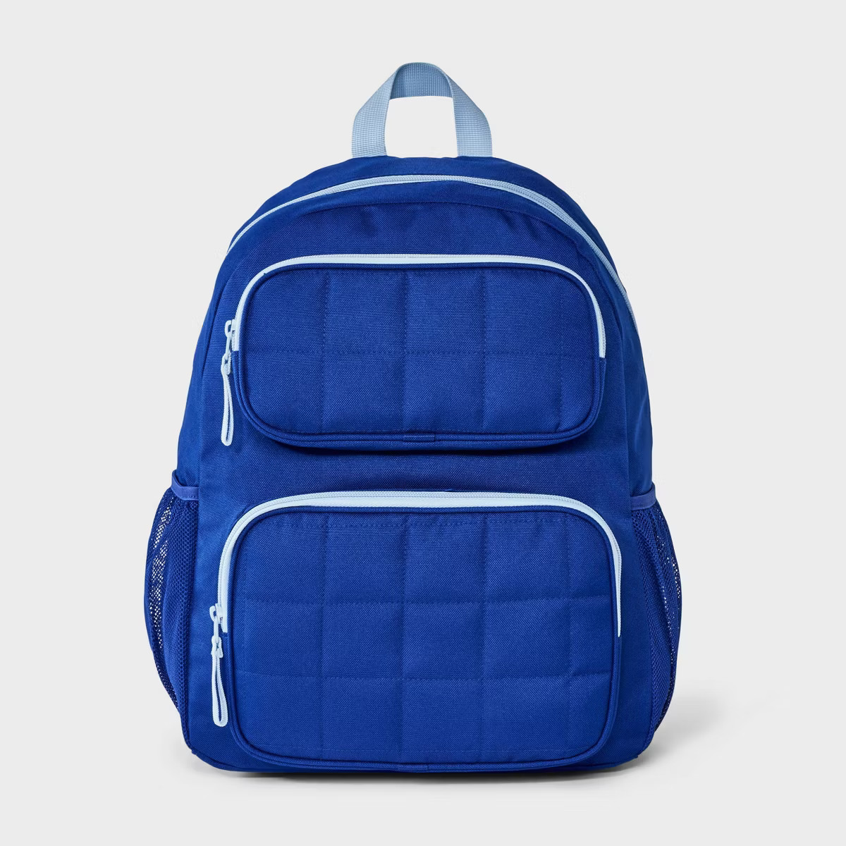 Boys' 16" Two Pocket Quilted Backpack - Cat & Jack™ Blue | Target