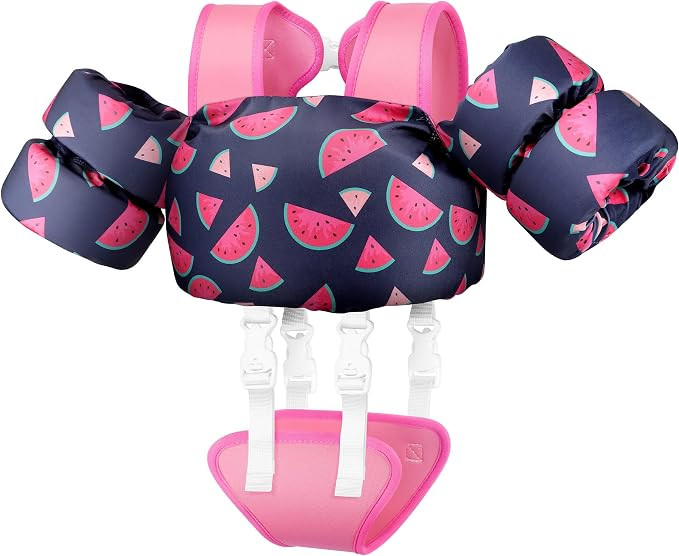 Vvinca Toddler Swim Vest for Kids 13-30lbs/ 30-66lbs Boys Girls Puddle Kid Jumper Toddlers Pool F... | Amazon (US)