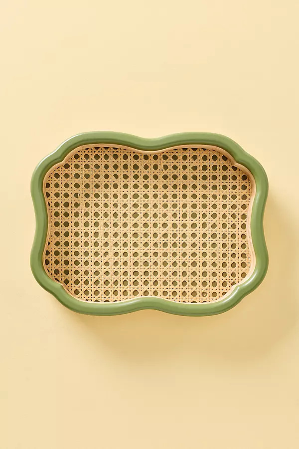 Cane Rattan Trays | Anthropologie (US)