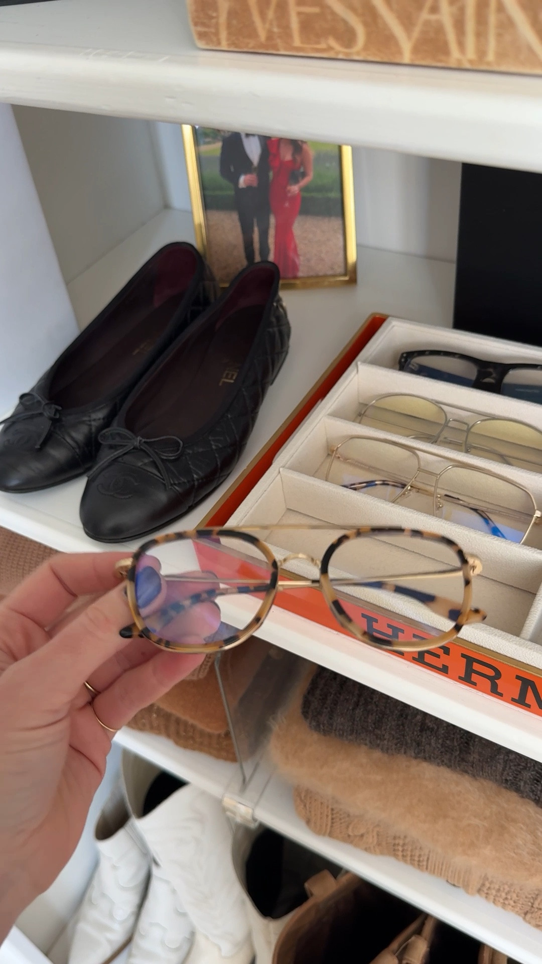 Blue light blocking glasses and the best organizers for sunglasses from
Amazon home👓🕶️

Organization
Home
Closet 
Wellness 

#LTKHome