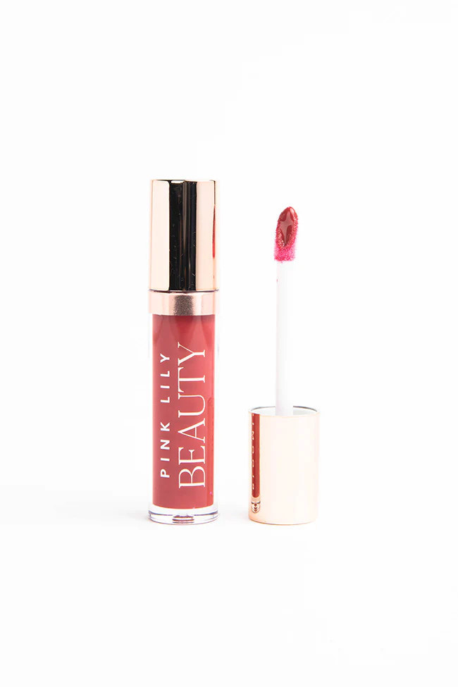 Pink Lily Beauty Blooming Gloss Tinted Lip Oil - Berry Bold | Pink Lily