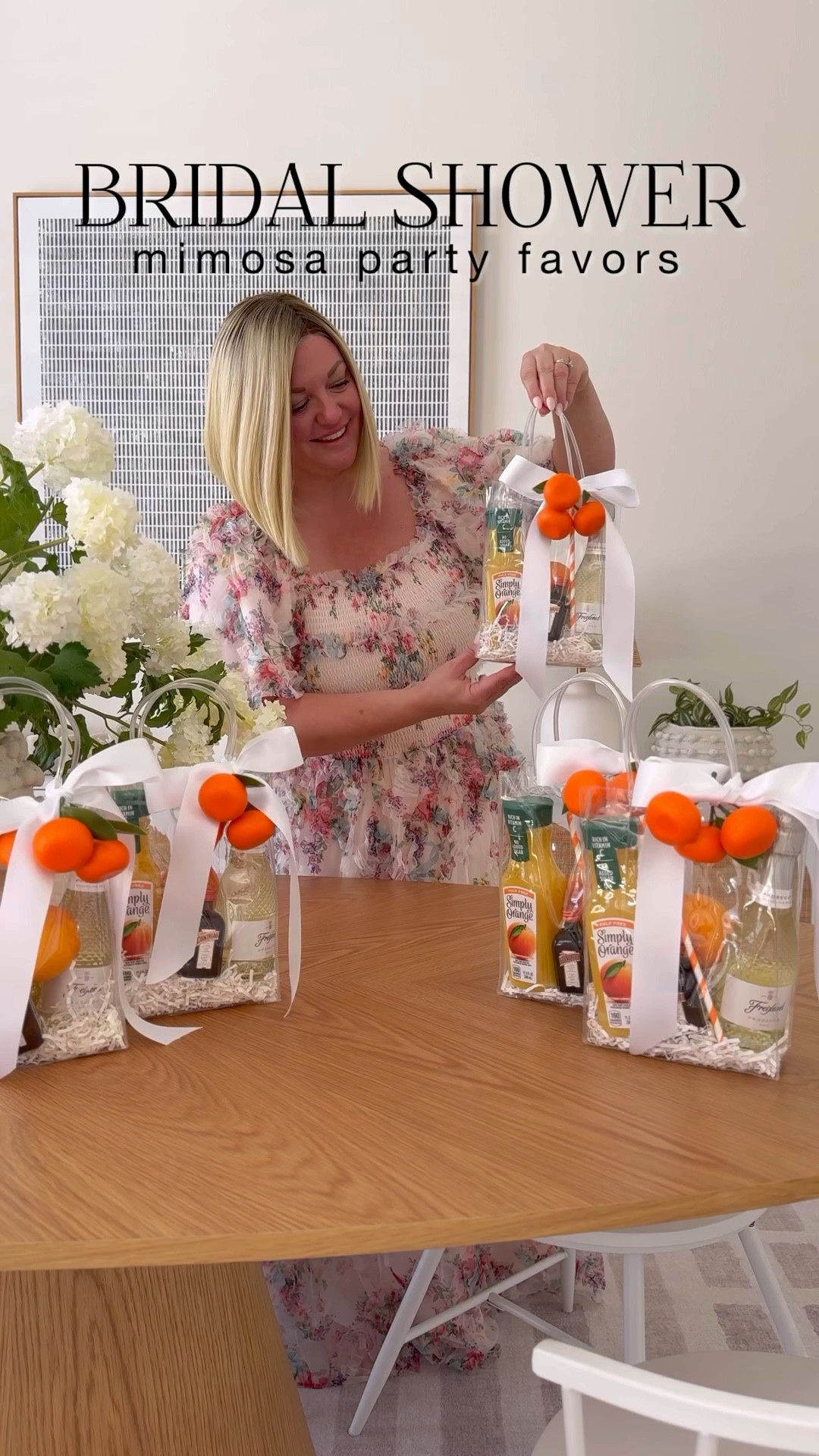 Mimosa Kit Favor for your baby or bridal shower 🍊 🍾 