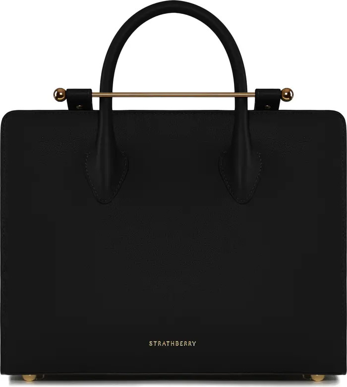 Midi Leather Tote | Nordstrom