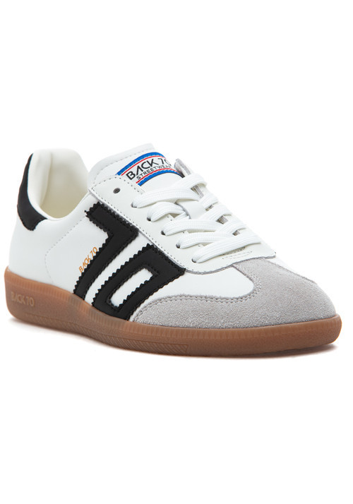 Cloud Sneaker White Black | Jildor Shoes