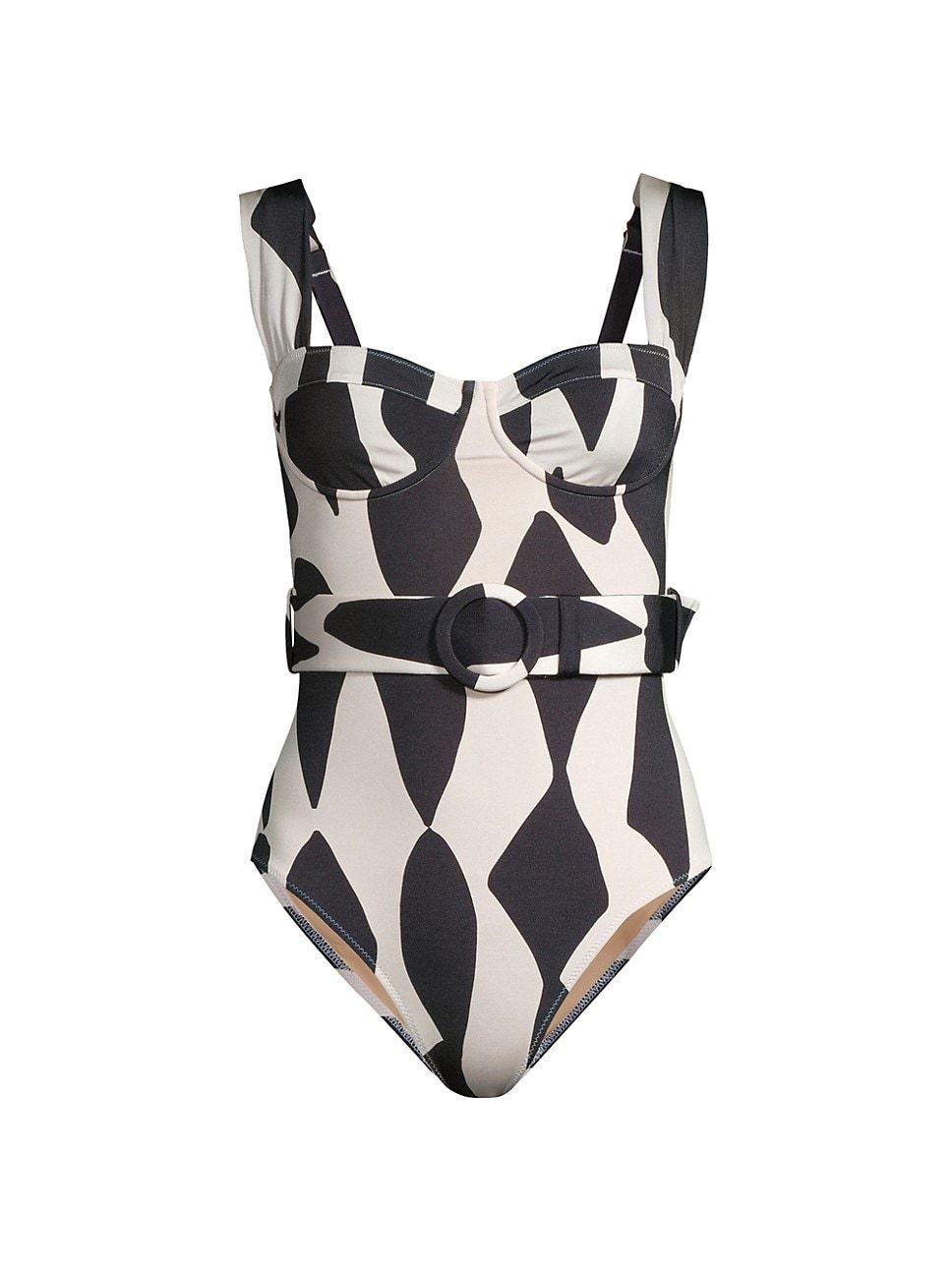 Parker Belted One-Piece Swimsuit | Saks Fifth Avenue