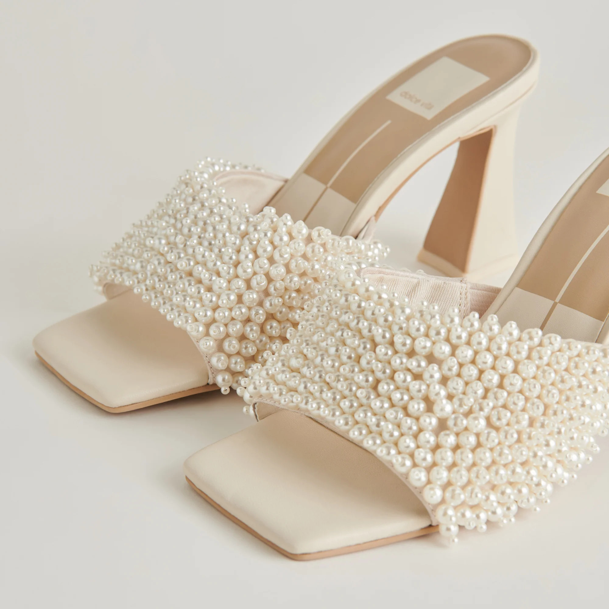 Nandy Pearl Heels | DolceVita.com