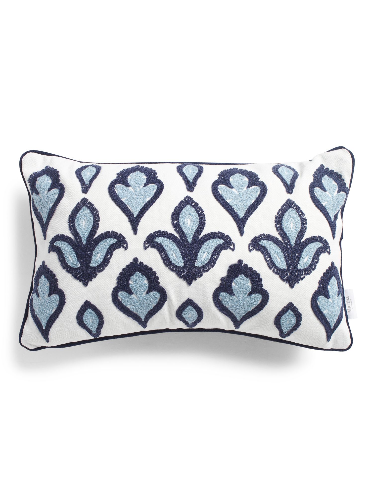 12x20 Indoor Outdoor Embroidered Pillow | TJ Maxx
