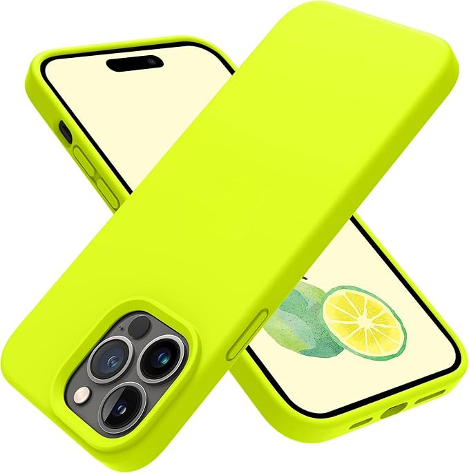 OTOFLY Designed for iPhone 14 Pro Max Case, Silicone Shockproof Slim Thin Phone Case for iPhone 1... | Amazon (US)