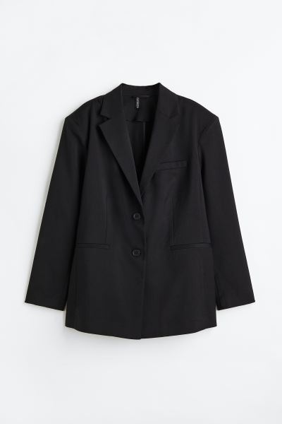 Single-breasted Blazer - Black - Ladies | H&M US | H&M (US + CA)