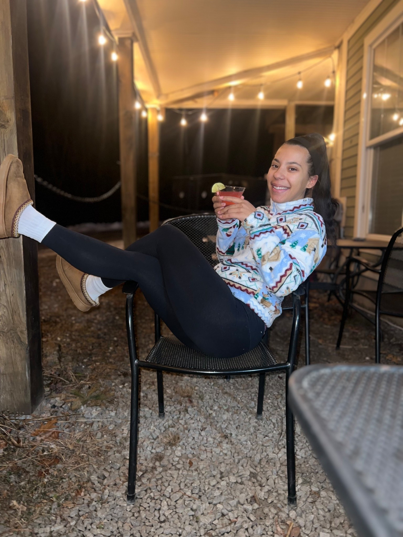 Casual winter outfit
Christmas sweatshirt 

#LTKSeasonal #LTKFindsUnder50 #LTKHoliday