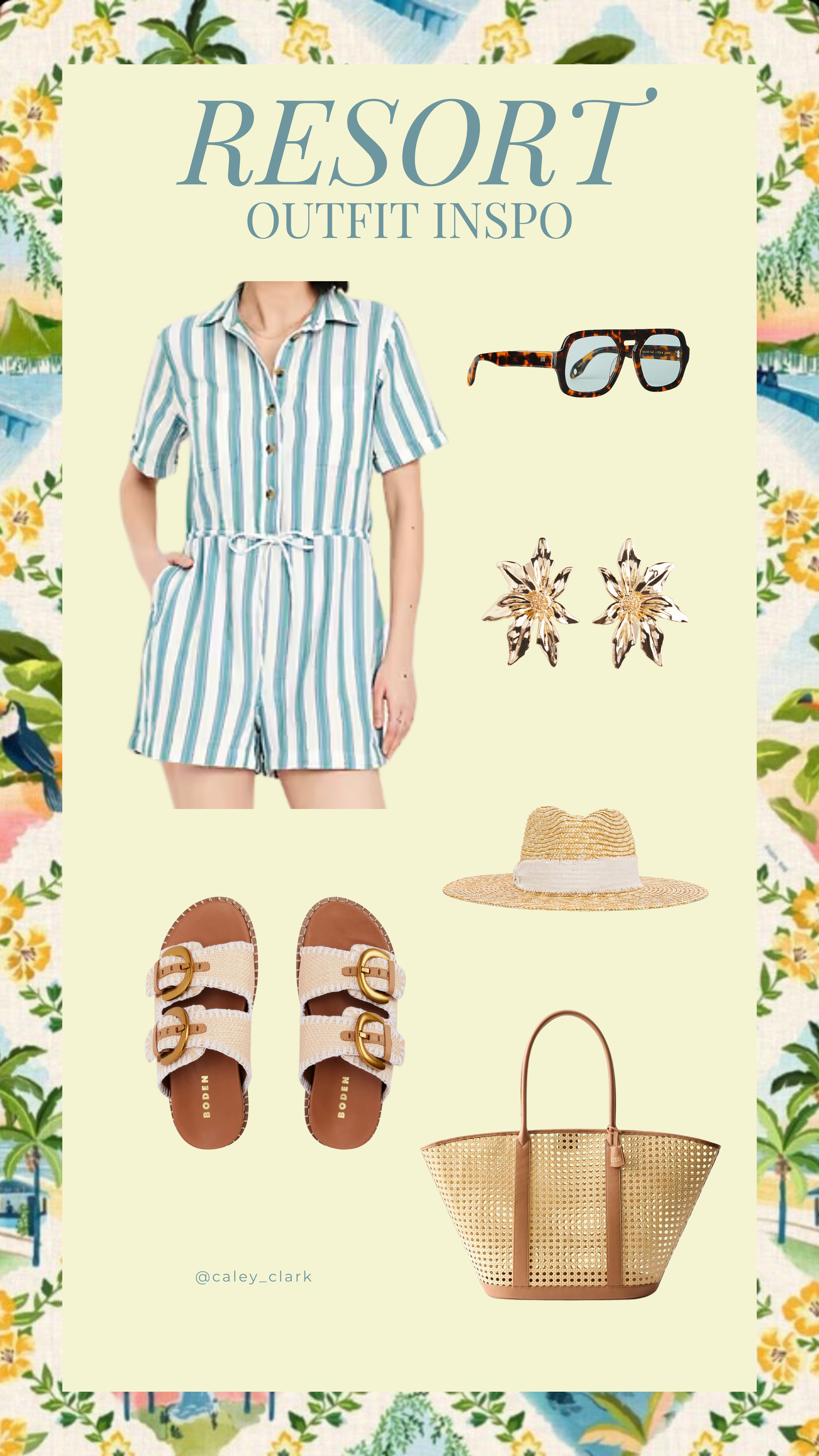 Resort wear outfit inspo for vacation! 🌺🏝️🐠 lunch or dinner outfit or perfect for a day exploring somewhere tropical! 

#LTKSeasonal #LTKTravel #LTKStyleTip
