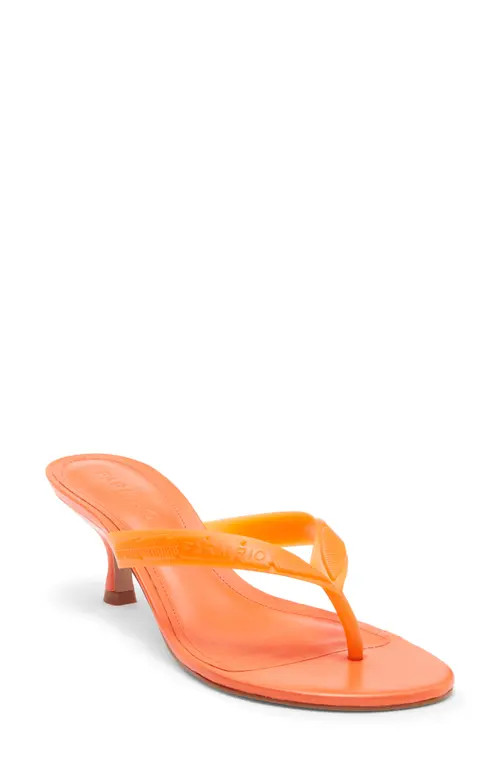 FARM Rio Rob Thong Slide Sandal in Flame Orange at Nordstrom, Size 9 | Nordstrom