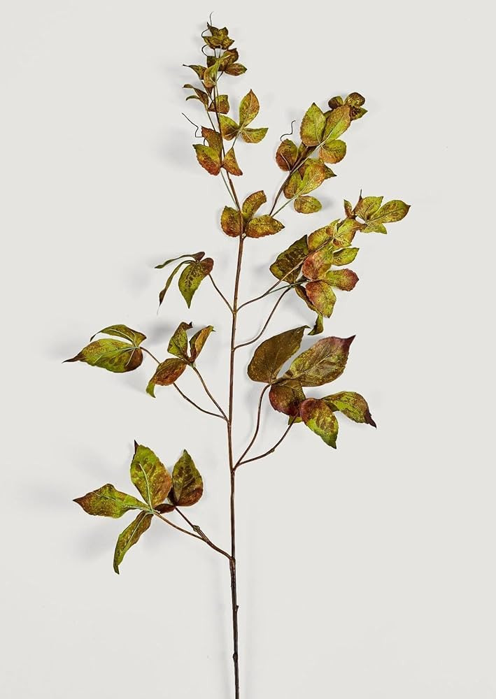 48" Artificial Large Grape Ivy Leaves Branch | Amazon (US)