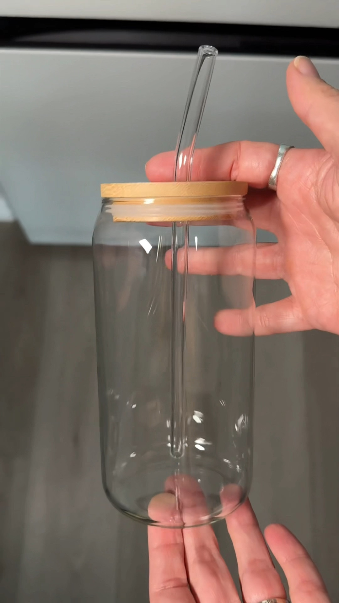 Morning coffee just hits different in my new glass tumblers ☕️✨ I’m obsessed with how sleek and minimal they look—four perfect shades that give that almost-clear aesthetic without being too bold. And the matching straws? Chef’s kiss! 😍 ASMR lovers, you need these! 

#LTKHome #LTKFindsUnder50 #LTKGiftGuide