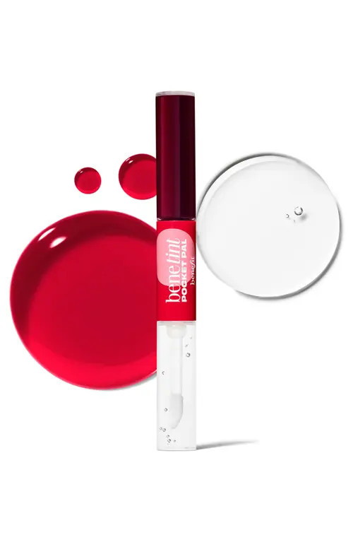 Benefit Cosmetics Benetint Pocket Pal Dual-Ended Longwear Lip Tint & Gloss in Original Rose at Nordstrom | Nordstrom