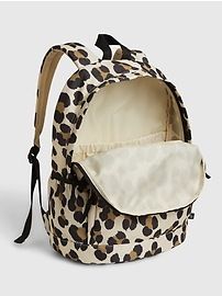 Kids Recycled Leopard Senior Backpack | Gap (US)