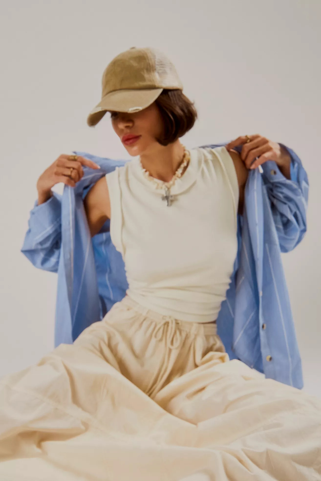 Saltwater Washed Baseball Hat | Free People (Global - UK&FR Excluded)