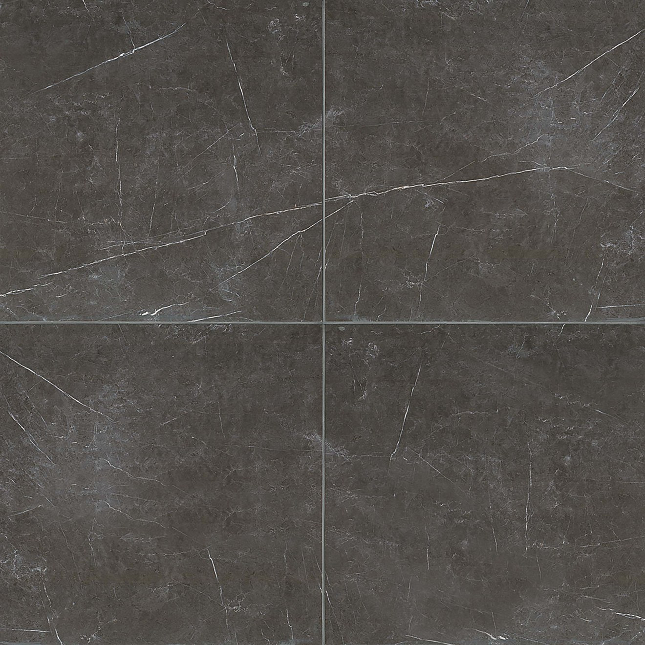 Troy 24" x 24" Floor & Wall Tile in Nero | Bedrosians Tile & Stone