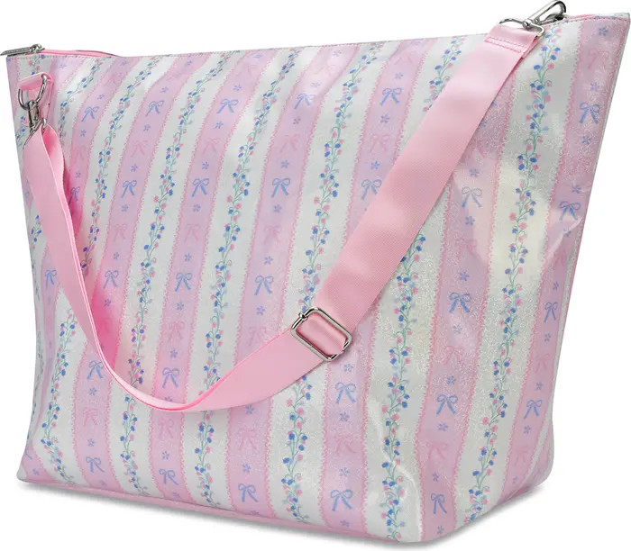 Kids' Floral Stripes Weekender Bag | Nordstrom