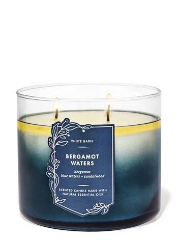 White Barn


Bergamot Waters


3-Wick Candle | Bath & Body Works