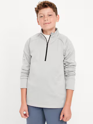 Go-Dry Quarter-Zip Soccer Pullover for Boys | Old Navy (US)