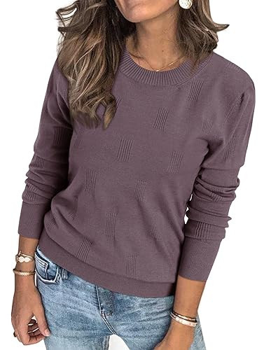 Arach&Cloz Womens Spring Sweater 2025 Trendy Outfits Fashion Long Sleeve Shirts Crew Neck Pullover Tops Dressy Casual Clothes Business Tunic St Patrick's | Amazon (US)