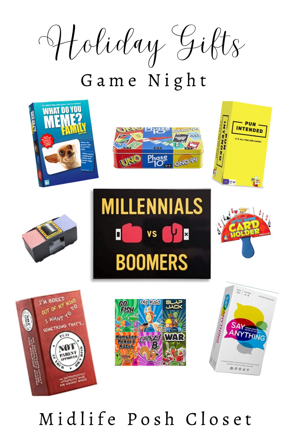 Gift Guide: Holiday Gifts for Game Night / Family Game Night

#LTKunder50 #LTKhome #LTKHoliday