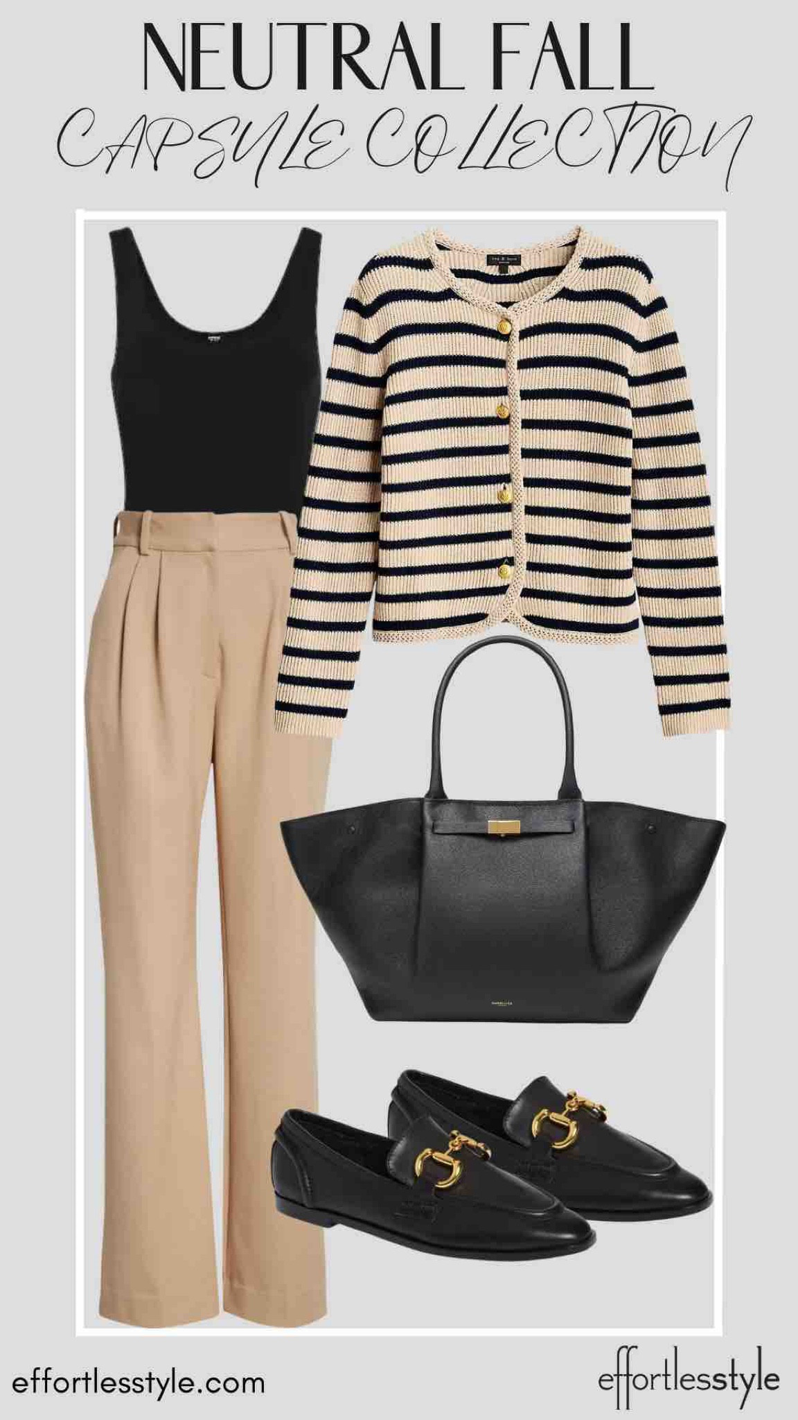 Love this business causal look with the striped cardigan in our Neutral Fall Capsule Wardrobe 🖤

#LTKworkwear #LTKstyletip #LTKSeasonal