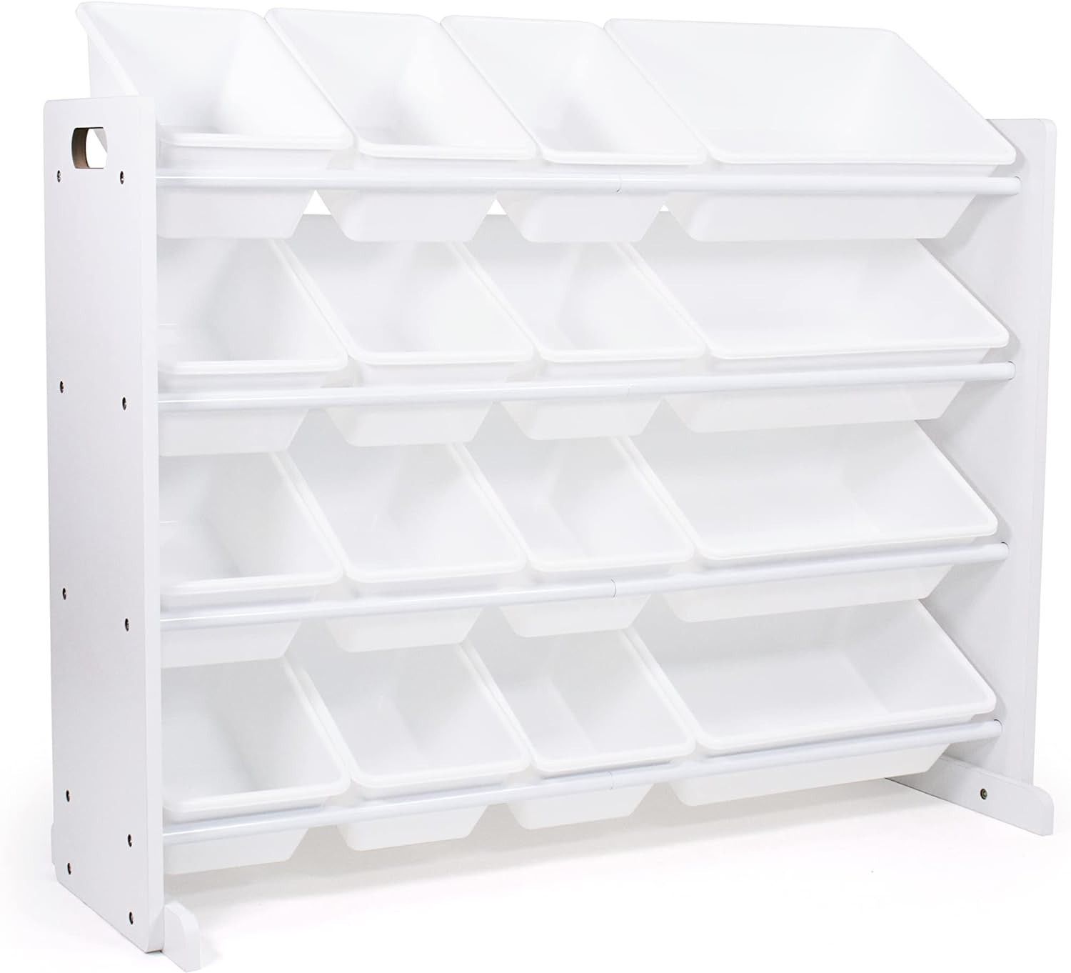 Humble Crew Extra-Large Toy Organizer, 16 Storage Bins, White/White | Amazon (US)