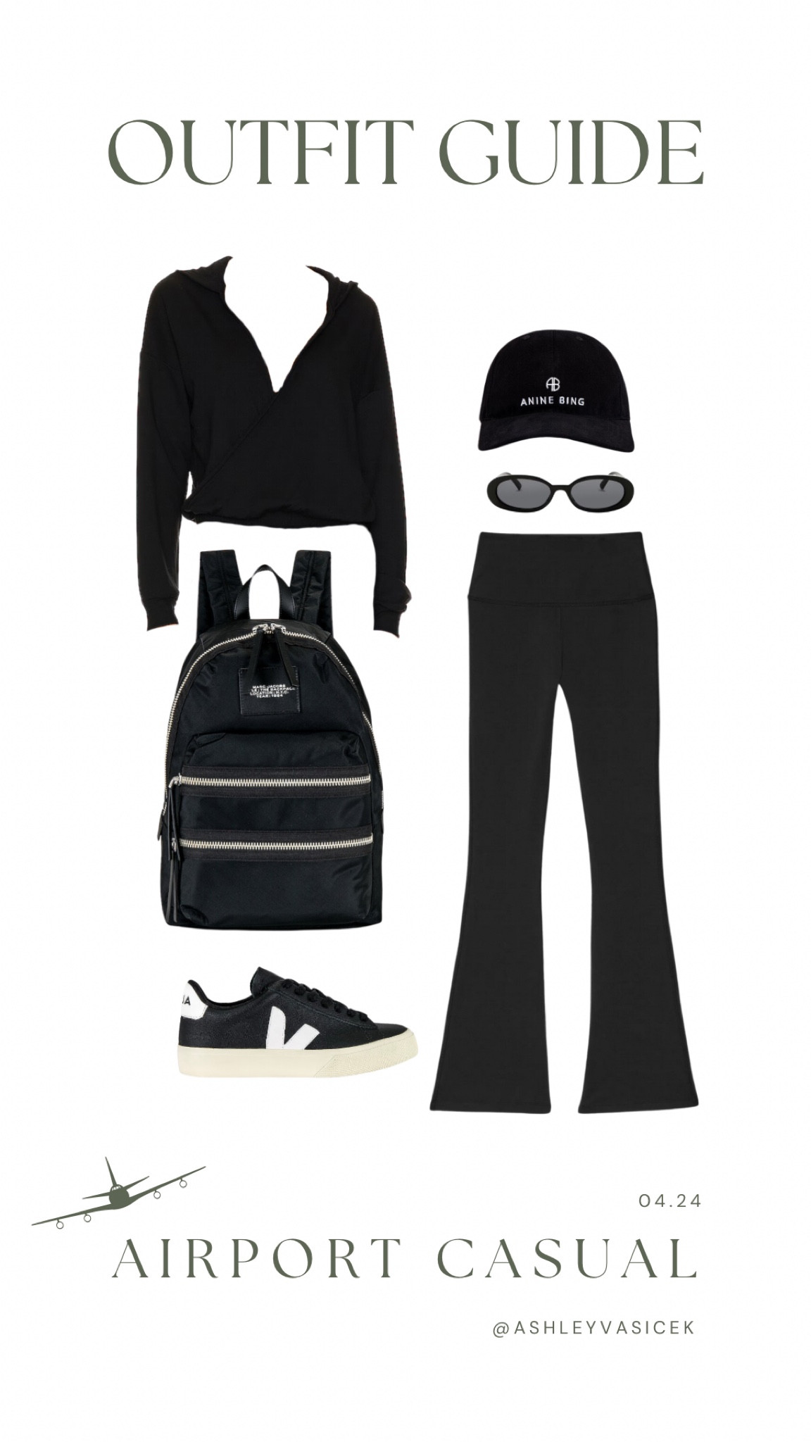 For the chic airport goer 🖤

#LTKSeasonal #LTKtravel