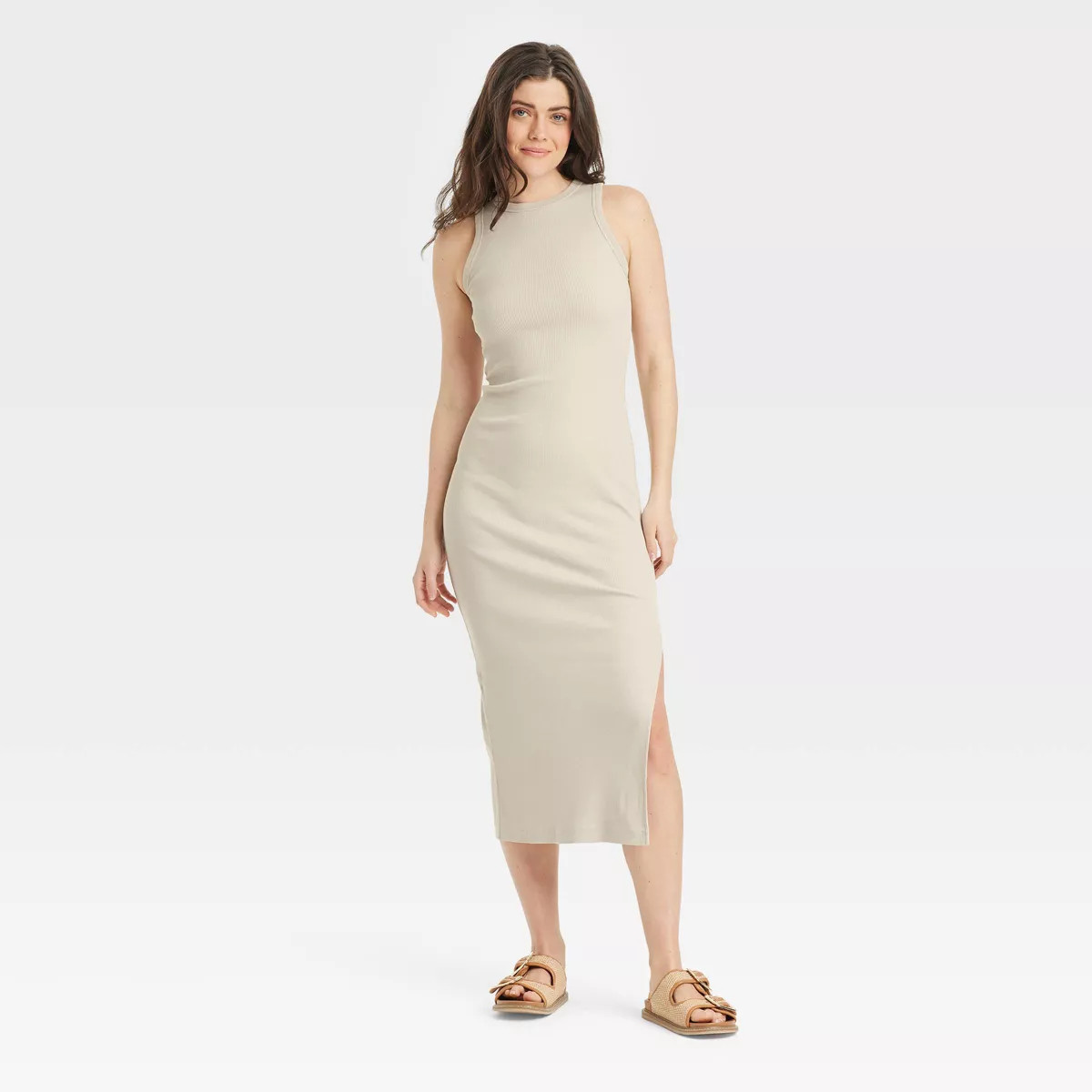 Women's Rib-Knit Maxi Bodycon Dress - Universal Thread™ | Target