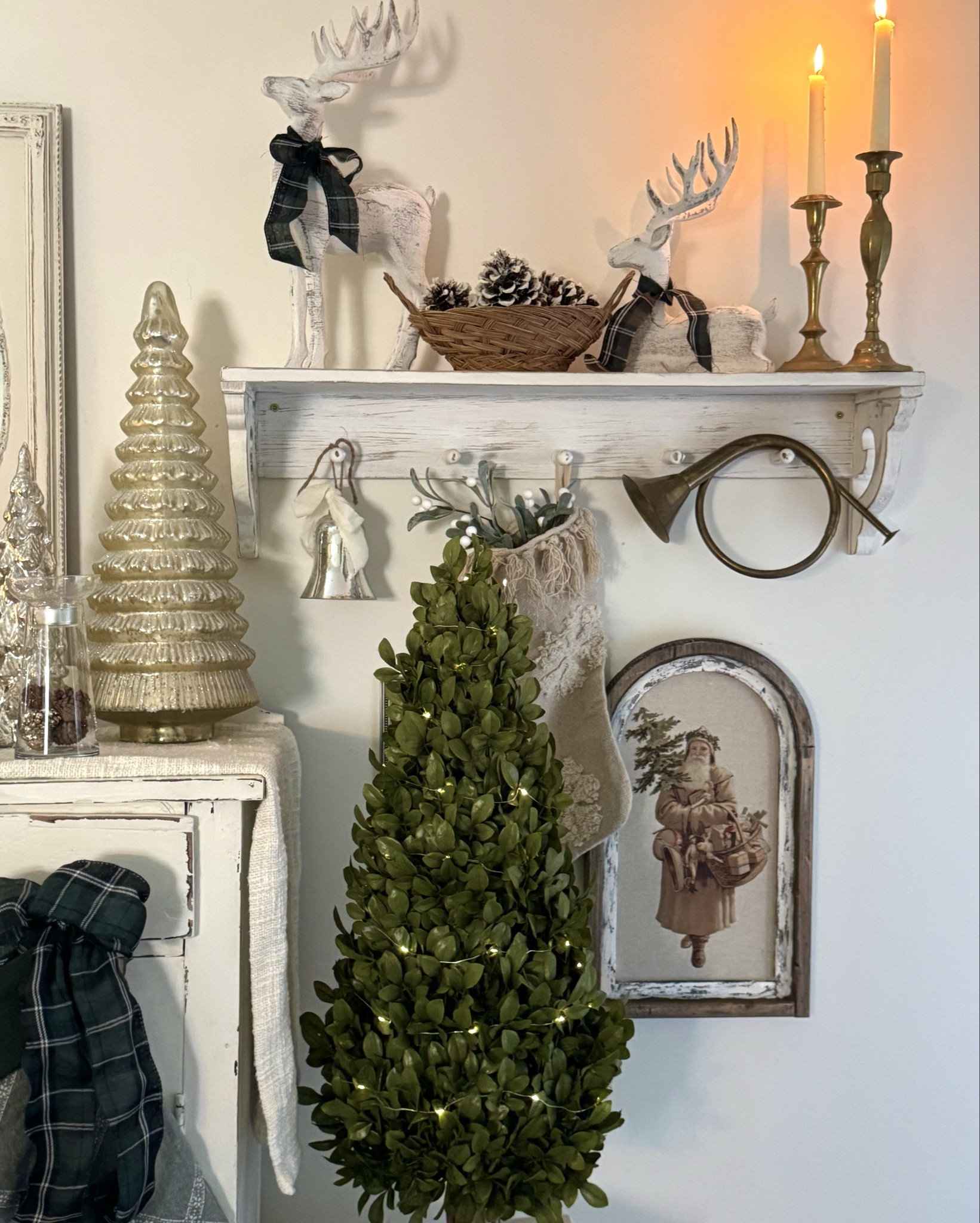 RUSTIC WHITEWASH REINDEER FIGURINES SET OF 2

#LTKSeasonal #LTKHome #LTKHoliday