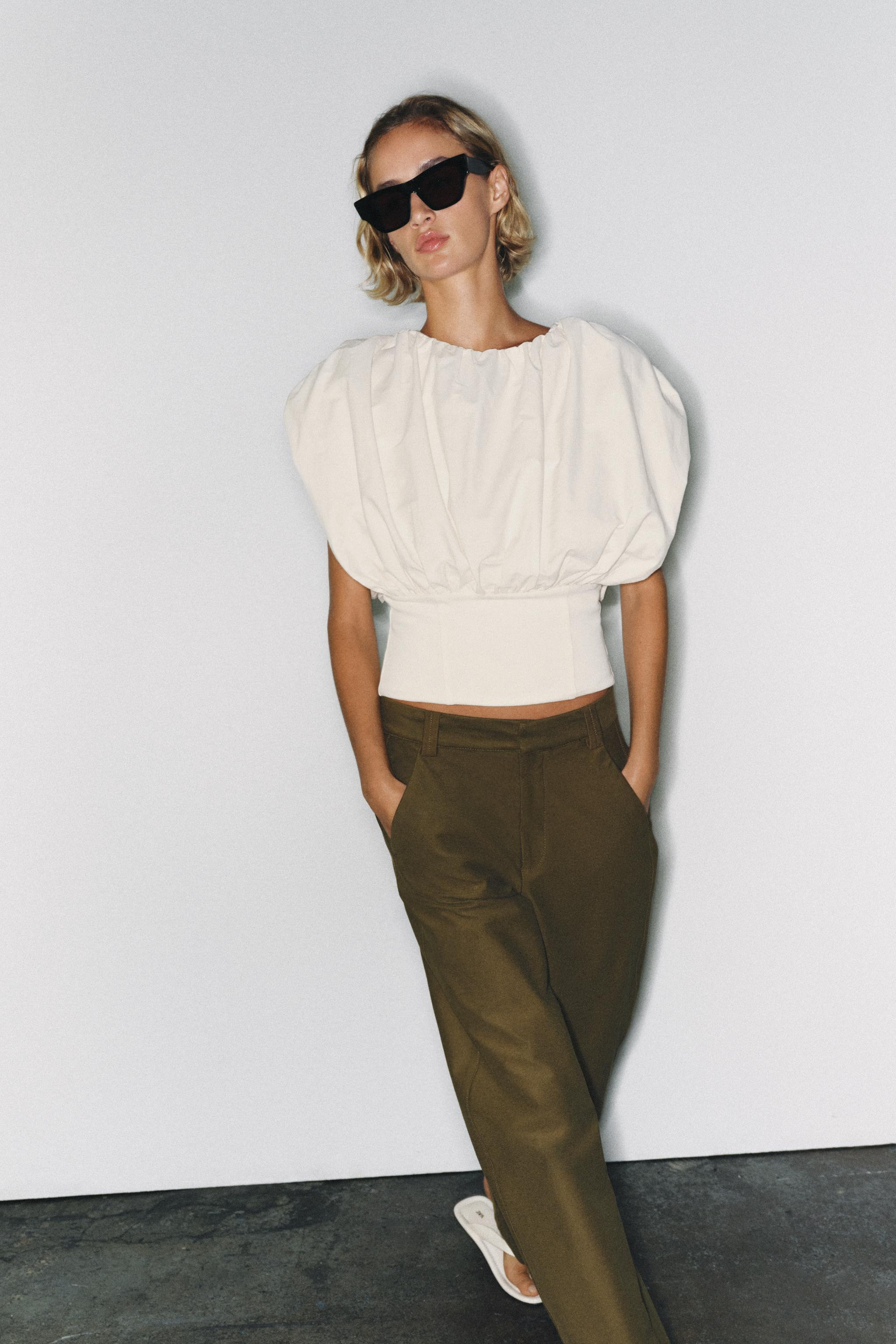 COMBINED BALLOON TOP | Zara UK
