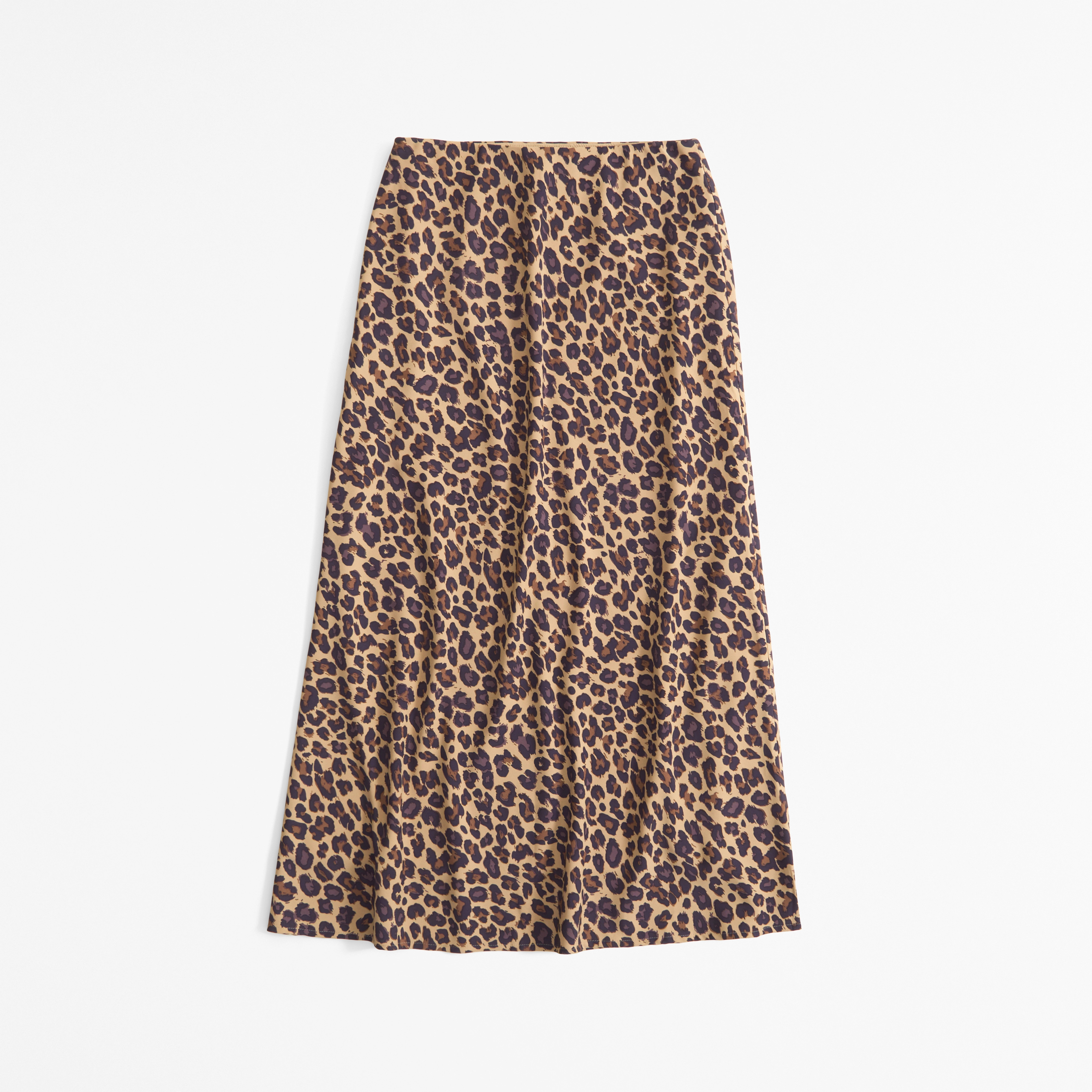 Mid Rise Pattern Maxi Skirt | Abercrombie & Fitch (US)
