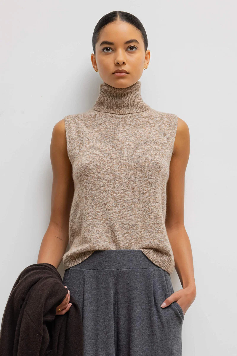 Zoe Sleeveless Turtleneck | LESET