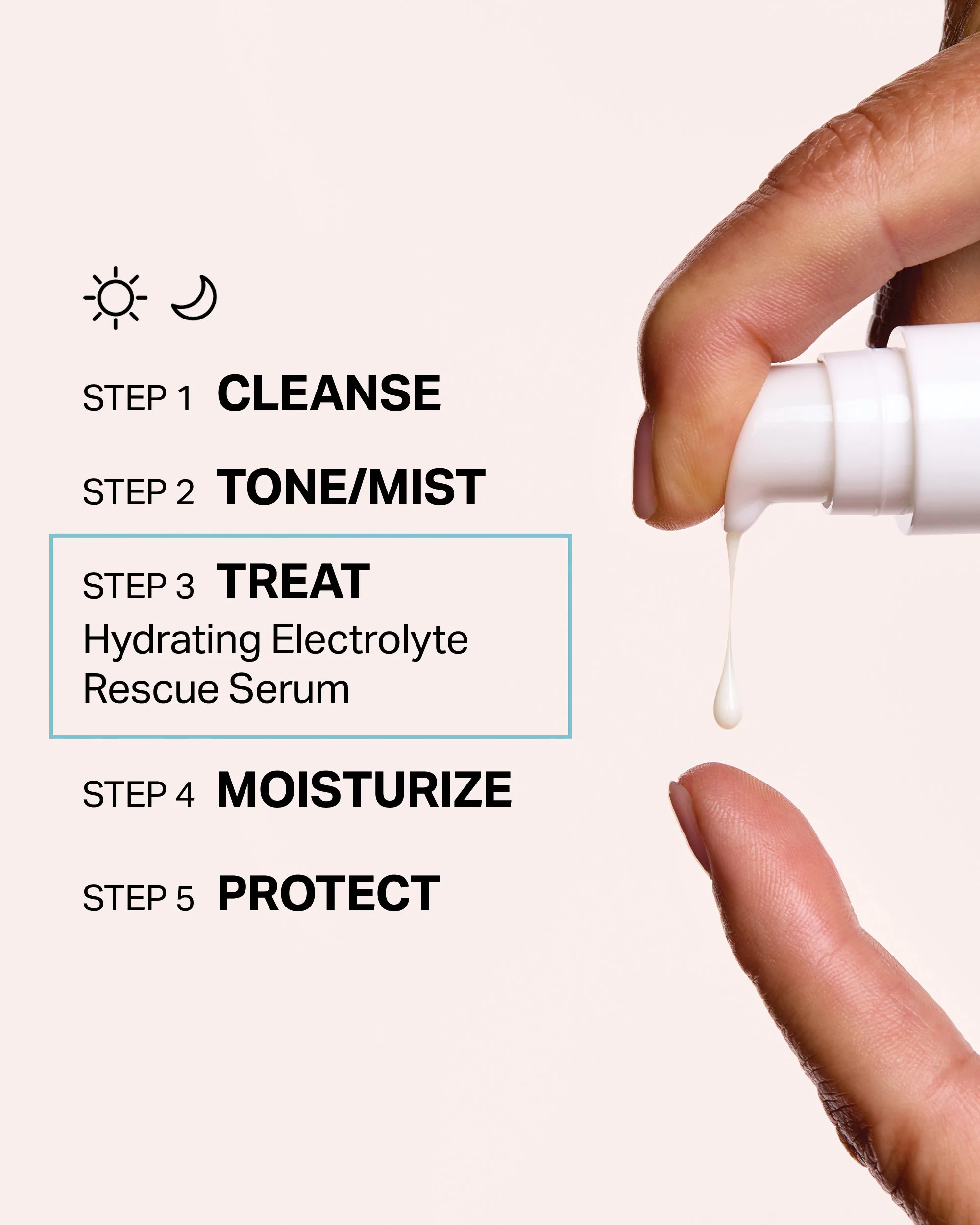 hydrating electrolyte rescue serum | electrolyte serum | Cocokind