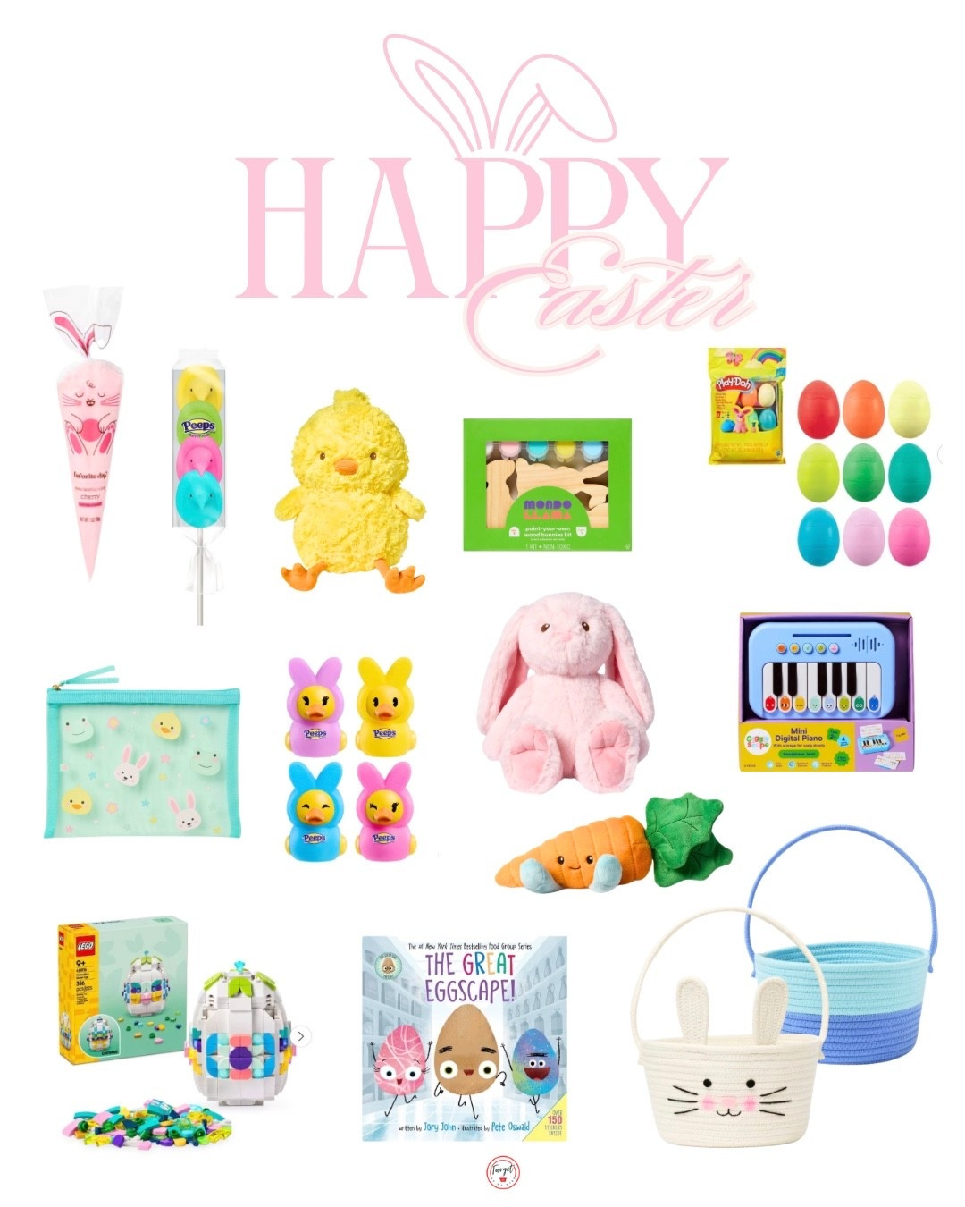 Target Happy Easter Basket Ideas for Kids, Sweet Treats, Activities, Lego Toys, Easter Books, & Mini Pianos #target #easyerbasketideas #eastergiftideas #newattarget #happyeaster

#LTKmomlife #LTKSeasonal #LTKKids