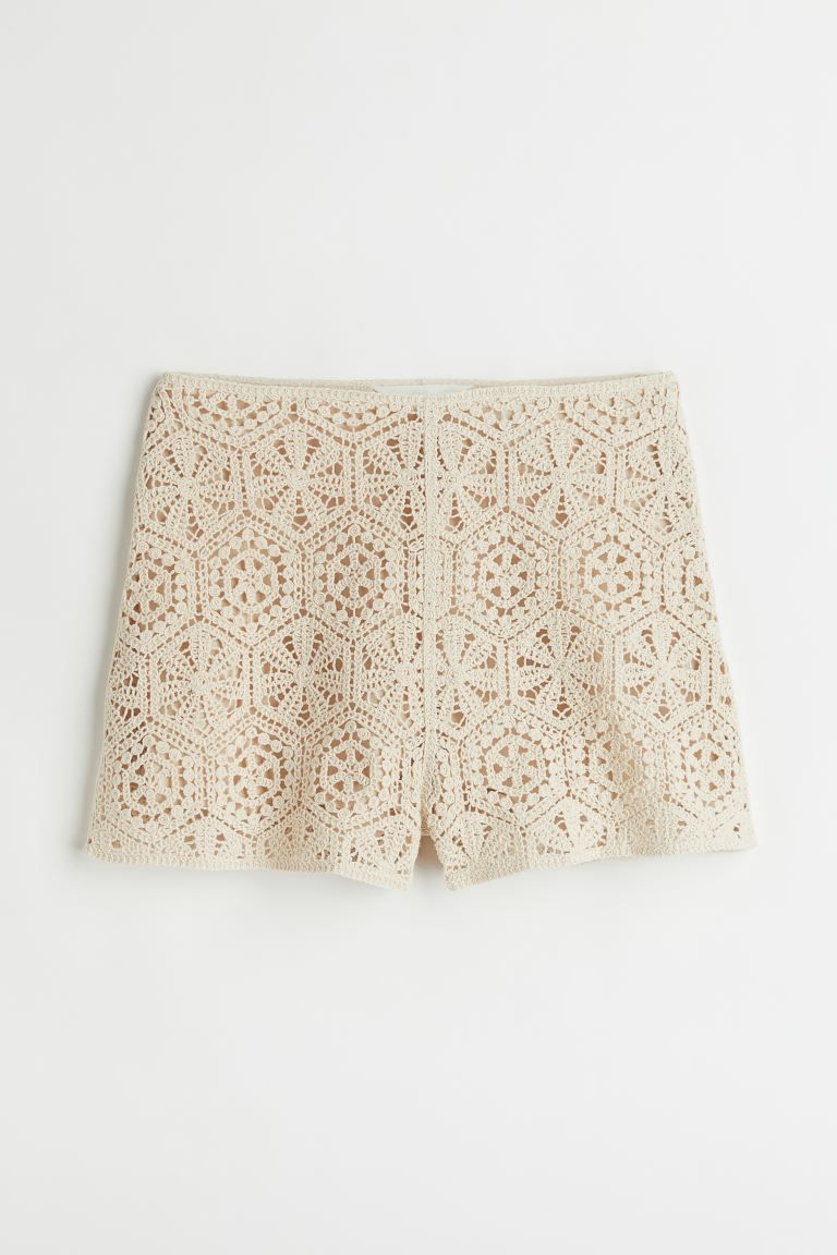 Crochet-look Shorts | H&M (US)