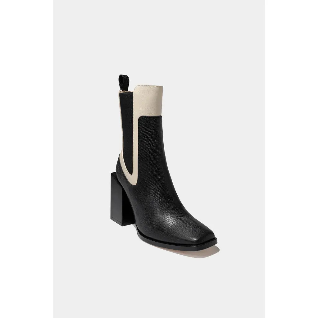Dante Leather Ankle Boots Adama in Black at Nordstrom, Size 7 | Nordstrom