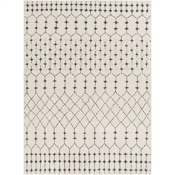 Laurelle Beige Moroccan Area Rug - 8'10" x 12'4" - - 24045529 | Bed Bath & Beyond
