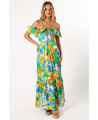 Women's Harriet Off Shoulder Maxi Dress | Macy's