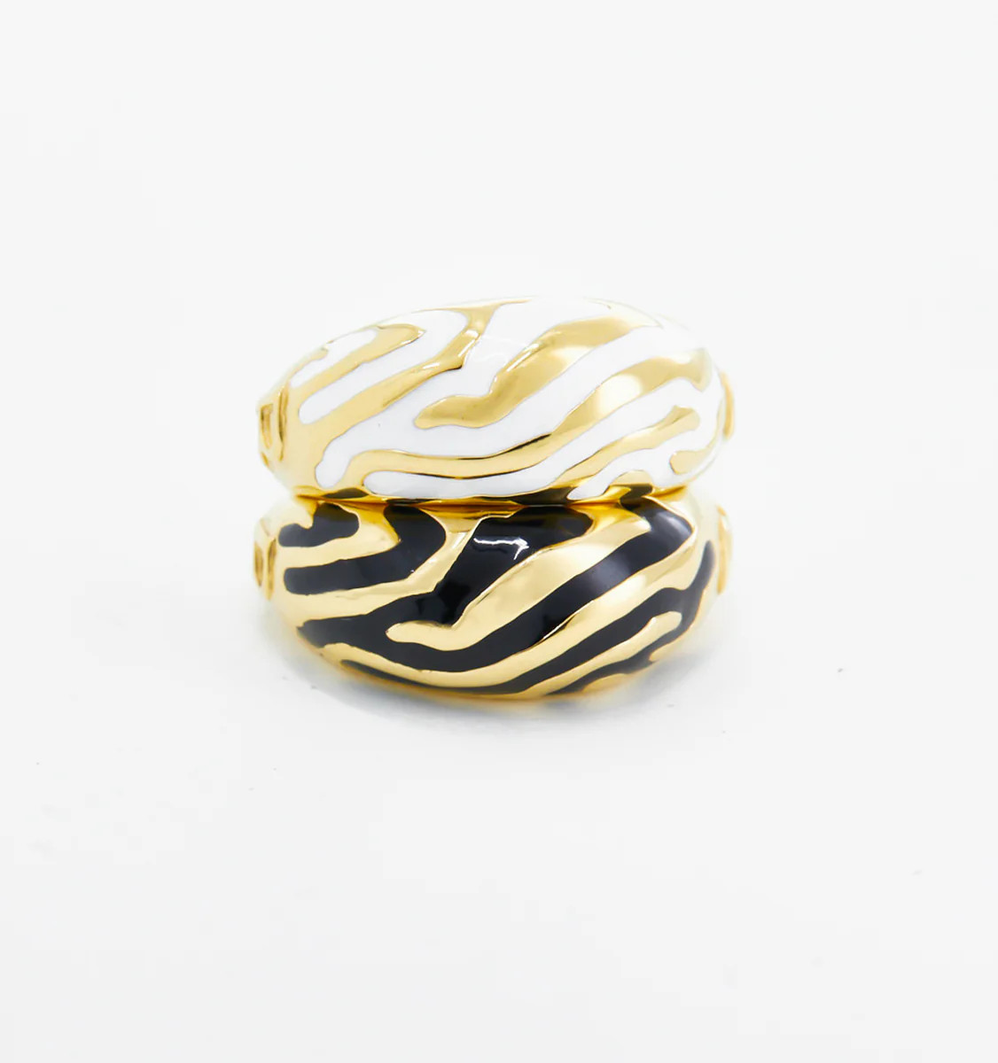 Savannah Dome Rings - Set of 2 | Rellery