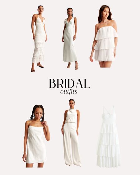 Bridal dresses / white outfits / graduation dresses / white dresses 