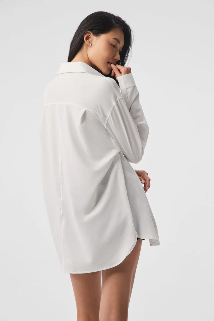 Dreamscape Button Down Long Sleeve | Alo Yoga (US)